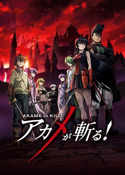 Akame ga Kill! key visual