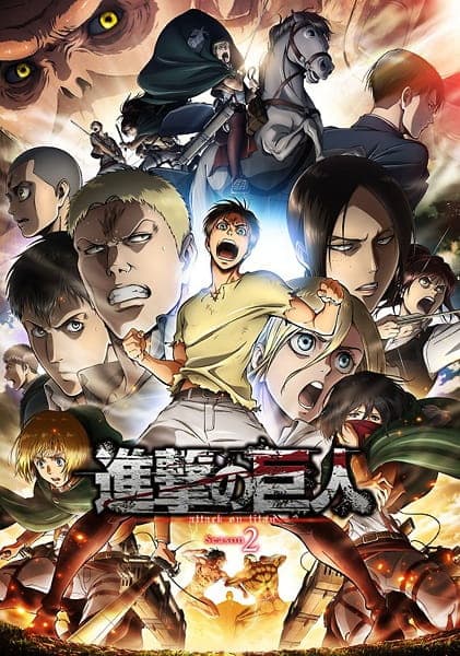 Attack on Titan Season 2 key visual